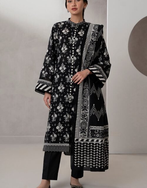 Zellbury Unstitched 3 Piece Printed Lawn Collection'2025 - D102 (WUS25X30657)