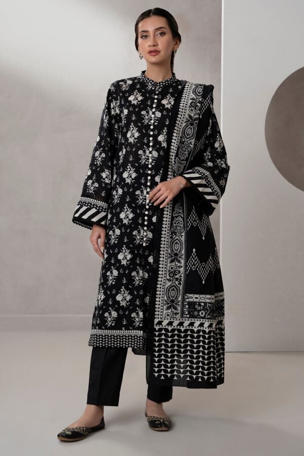 Zellbury Unstitched 3 Piece Printed Lawn Collection'2025 - D102 (WUS25X30657)