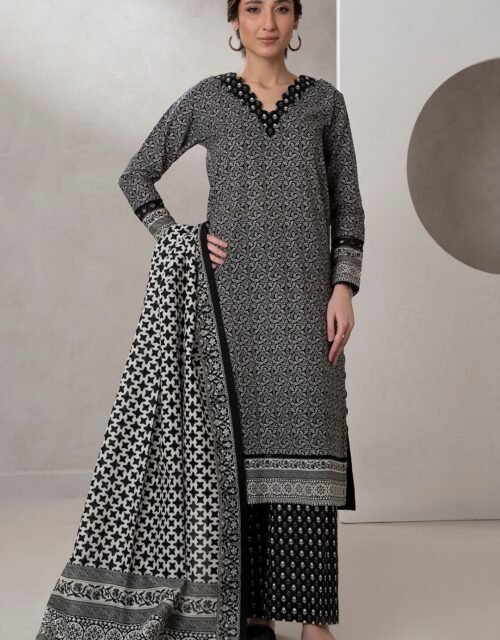 Zellbury Unstitched 3 Piece Printed Lawn Collection'2025 - D103 (WUS25X30451)