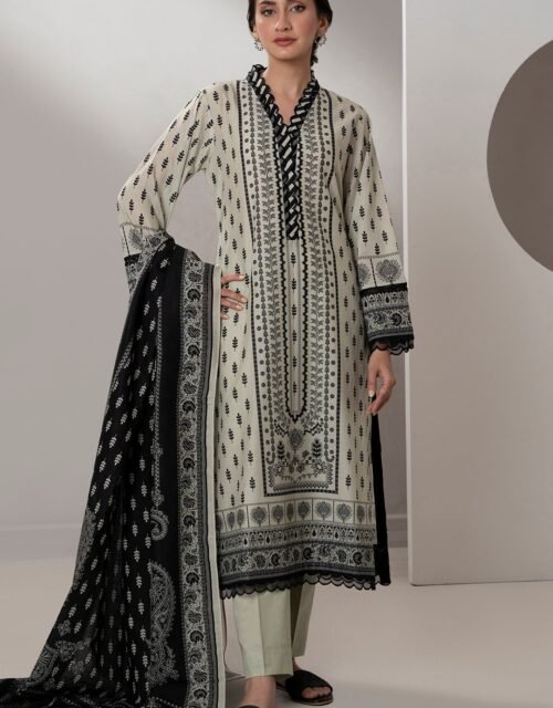 Zellbury Unstitched 3 Piece Printed Lawn Collection'2025 - D104 (WUS25X30669)