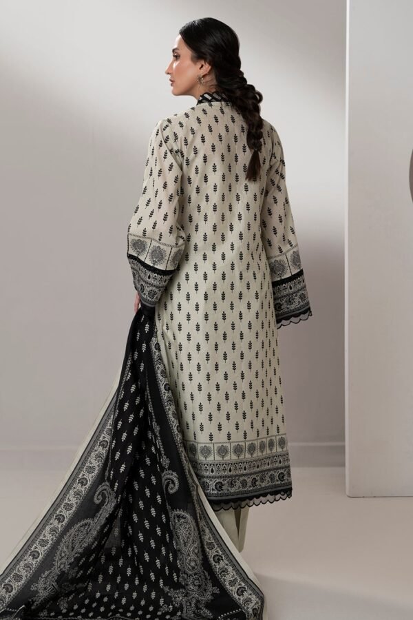 Zellbury Unstitched 3 Piece Printed Lawn Collection'2025 - D104 (WUS25X30669) - Image 2