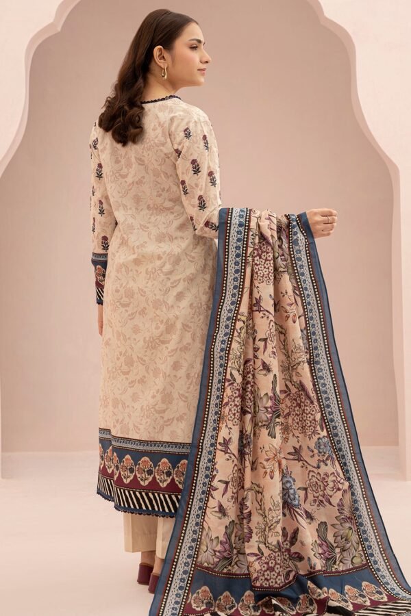 Zellbury Unstitched 2 Piece Embroidered Shirt Dupatta Lawn Collection'2025 - D15 (WUS25E20314) - Image 2