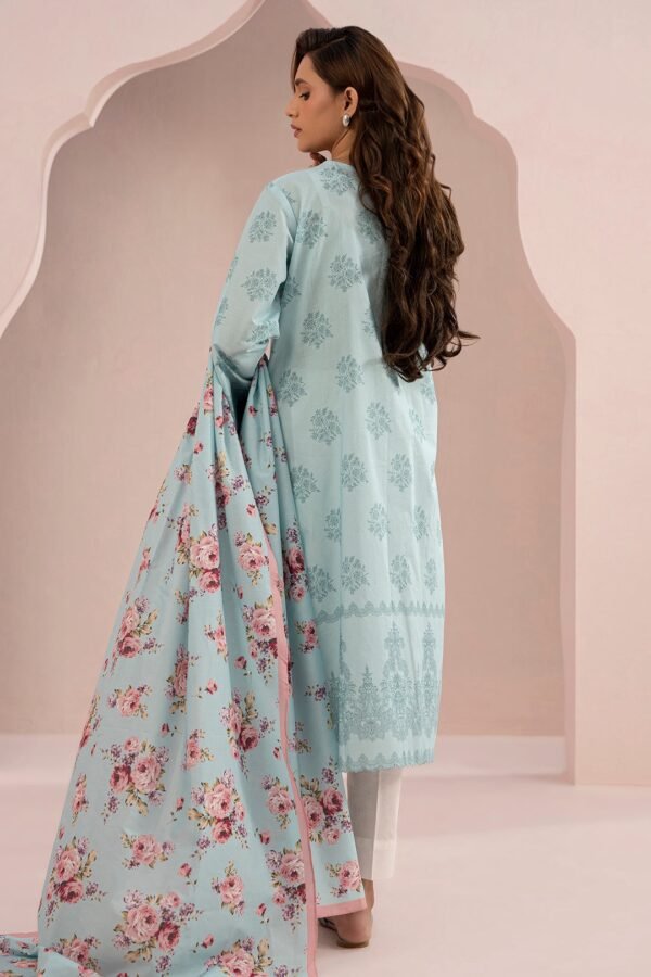 Zellbury Unstitched 2 Piece Embroidered Shirt Dupatta Lawn Collection'2025 - D18 (WUS25E20488) - Image 2