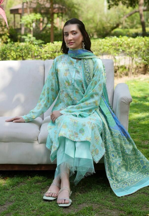 TWINKLING By BINAAS – Embroidered 3 Piece Unstitched EDIT’25 – A01 - Image 3