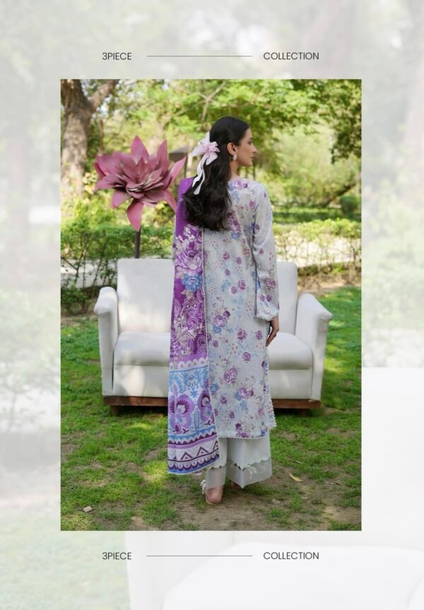 TWINKLING By BINAAS – Embroidered 3 Piece Unstitched EDIT’25 – A07 - Image 2