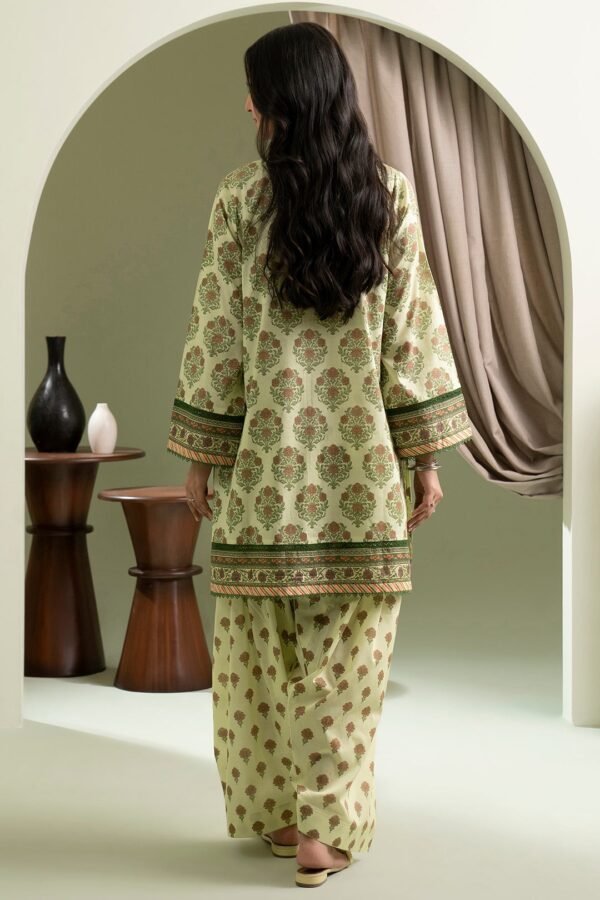 Zellbury Unstitched 2 Piece Printed Lawn Collection'2025 ( SHIRT SHALWAR)- D51 (WUS25X20547) - Image 2
