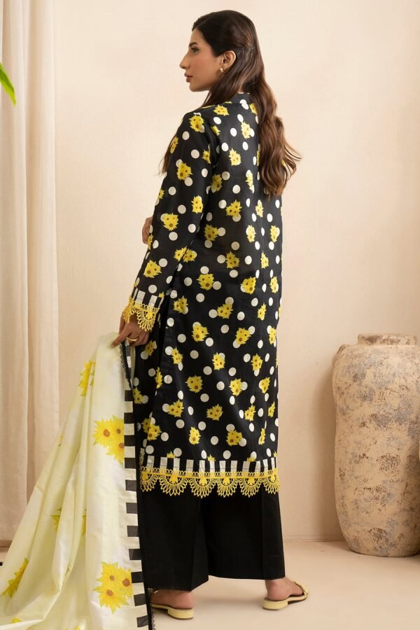 Zellbury Unstitched 2 Piece Printed Lawn Collection'2025 ( SHIRT DUPATTA)- D59 (WUS25X20544) - Image 2