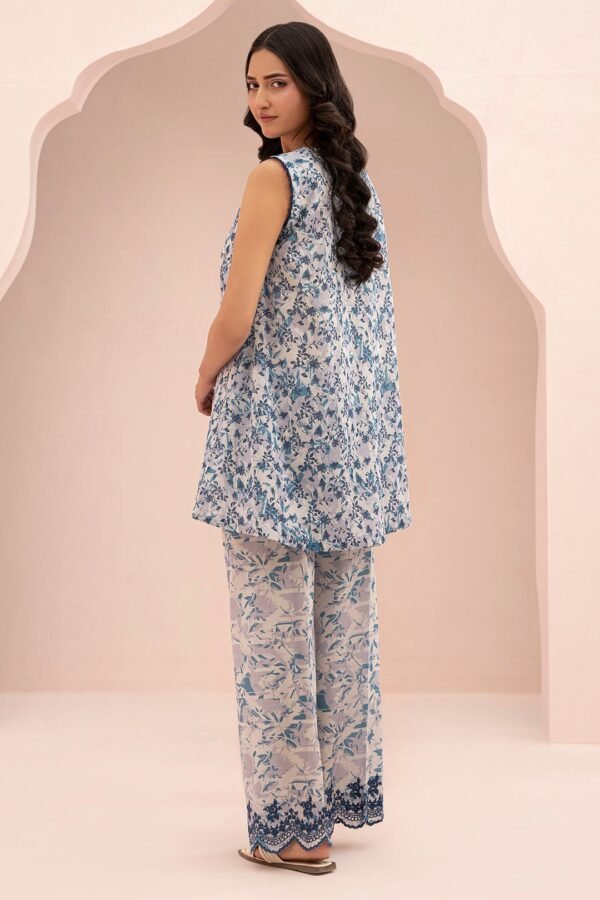 Zellbury Unstitched 2 Piece Embroidered Shirt Shalwar Lawn Collection'2025 - D19 (WUS25E20416) - Image 2