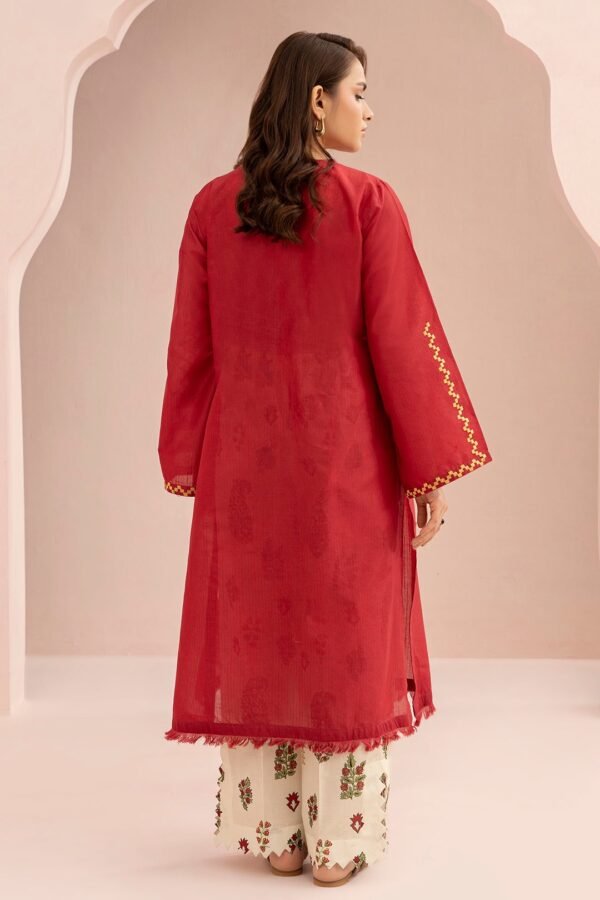 Zellbury Unstitched 2 Piece Embroidered Shirt Shalwar Lawn Collection'2025 - D20 (WUS25E20484) - Image 2
