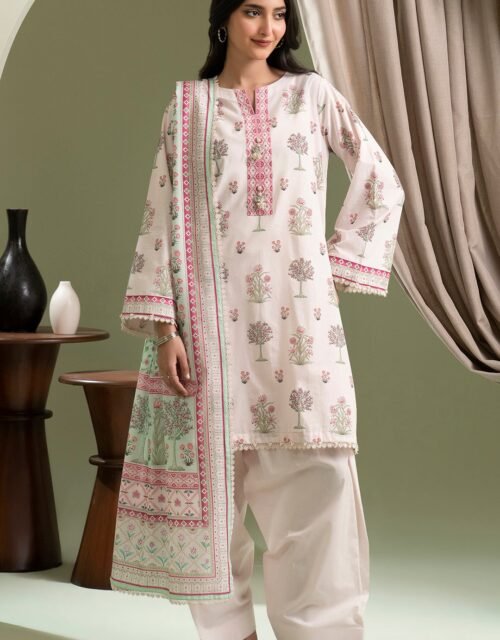 Zellbury Unstitched 3 Piece Printed Lawn Collection'2025 - D105 (WUS25X30442)