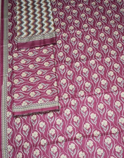 Bin Saeed Unstitched Digital Printed Mid-Summer Cambric Collection - D05