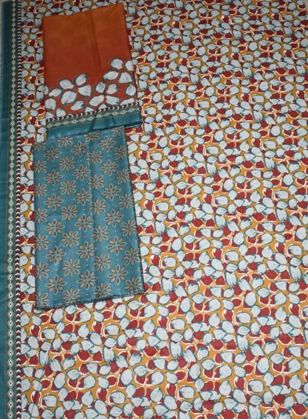 Bin Saeed Unstitched Digital Printed Summer Lawn Collection 2025 - D184