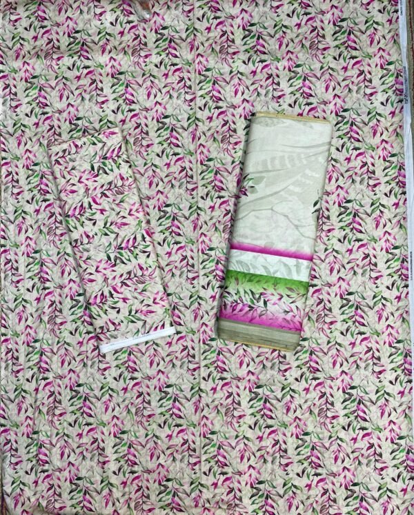 Al Karam Kasturi Printed Unstitched 3 Piece Lawn Collection 2025 - D29