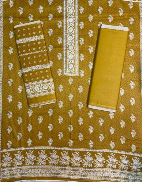 Al Karam Kasturi Printed Unstitched 3 Piece Lawn Collection 2025 - D33