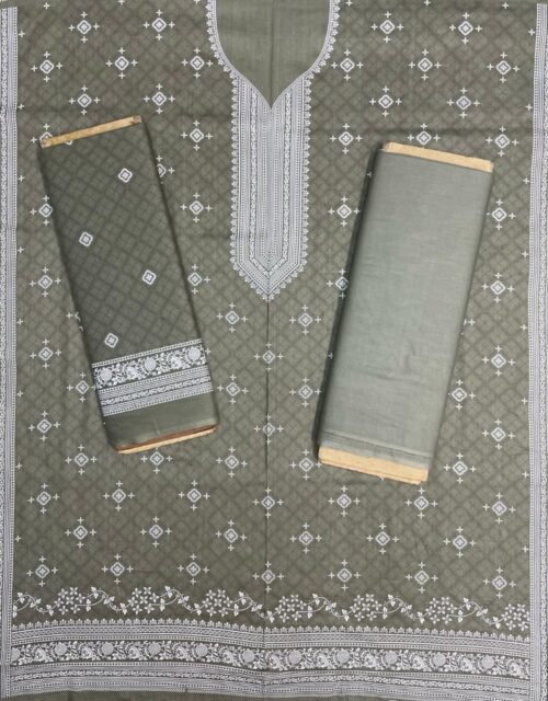 Al Karam Kasturi Printed Unstitched 3 Piece Lawn Collection 2025 - D28