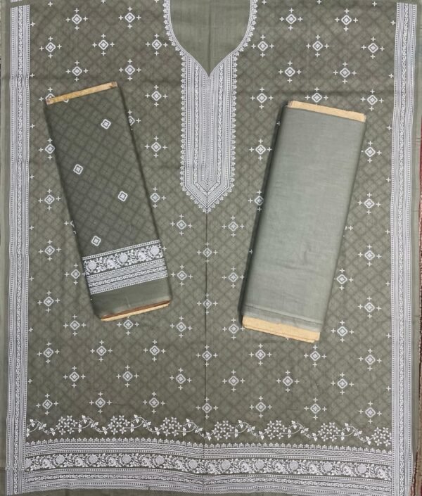 Al Karam Kasturi Printed Unstitched 3 Piece Lawn Collection 2025 - D28