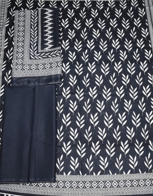 Bin Saeed Unstitched Digital Printed Mid-Summer Cambric Collection - D08