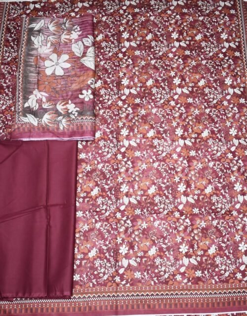 Bin Saeed Unstitched Digital Printed Mid-Summer Cambric Collection - D10