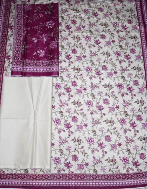 Bin Saeed Unstitched Digital Printed Mid-Summer Cambric Collection - D19