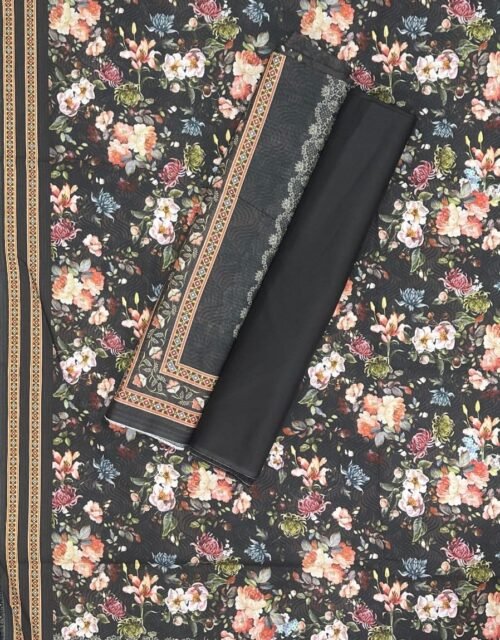 Bin Saeed Unstitched Digital Printed Mid-Summer Cambric Collection - D21