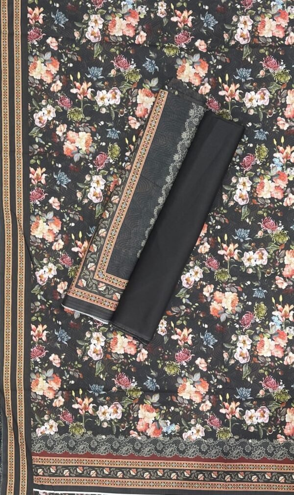 Bin Saeed Unstitched Digital Printed Mid-Summer Cambric Collection - D21