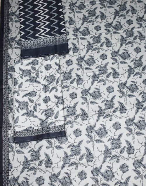 Bin Saeed Unstitched Digital Printed Mid-Summer Cambric Collection - D02