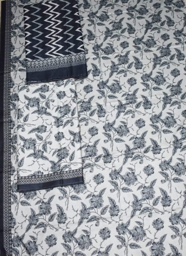 Bin Saeed Unstitched Digital Printed Mid-Summer Cambric Collection - D02