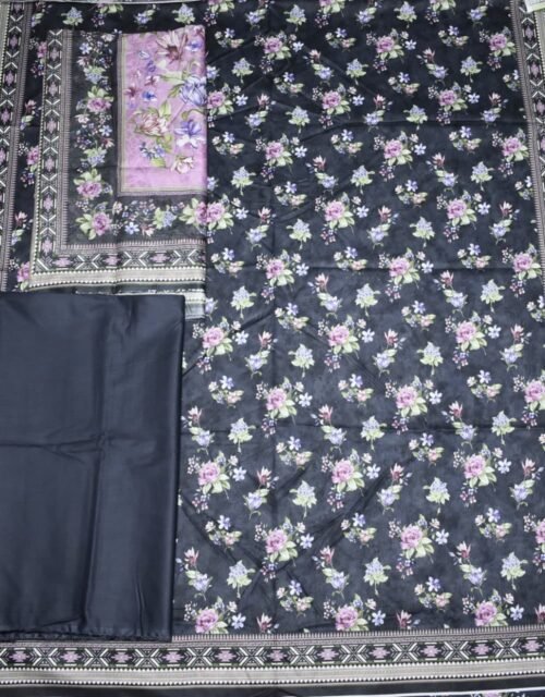 Bin Saeed Unstitched Digital Printed Mid-Summer Cambric Collection - D18