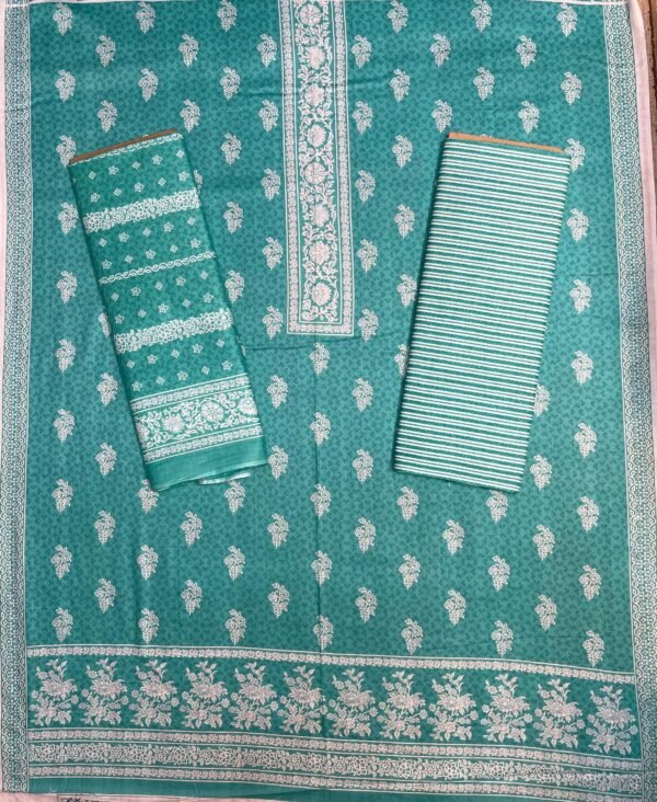 Al Karam Kasturi Printed Unstitched 3 Piece Lawn Collection 2025 - D31