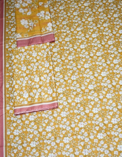 Bin Saeed Unstitched Digital Printed Mid-Summer Cambric Collection - D23