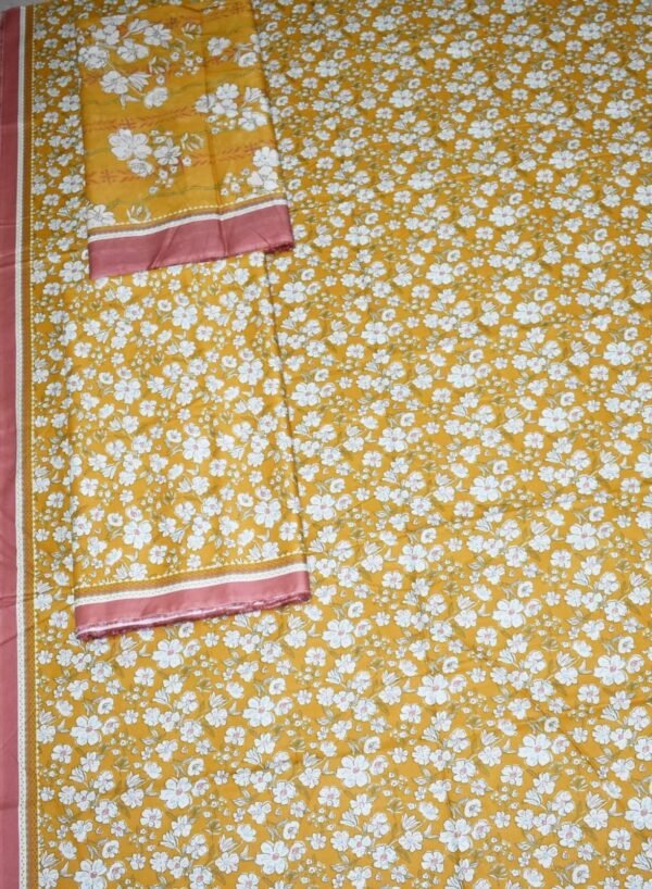 Bin Saeed Unstitched Digital Printed Mid-Summer Cambric Collection - D23