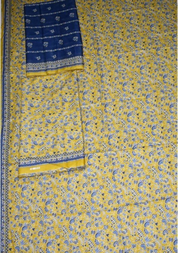 Bin Saeed Unstitched Digital Printed Mid-Summer Cambric Collection - D03