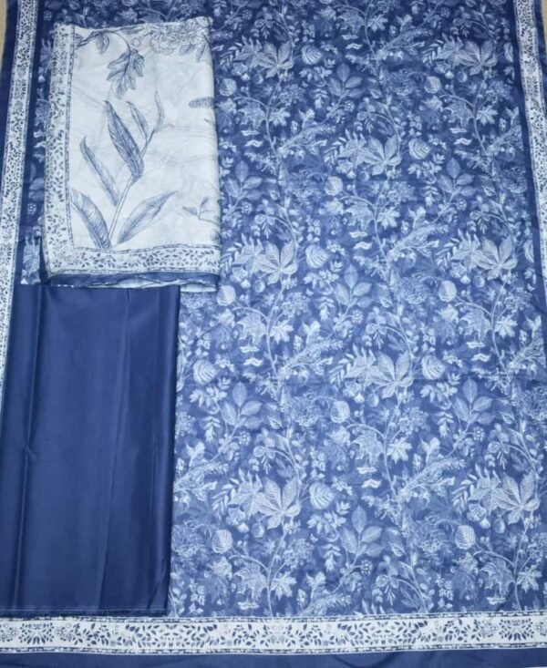 Bin Saeed Unstitched Digital Printed Mid-Summer Cambric Collection - D27