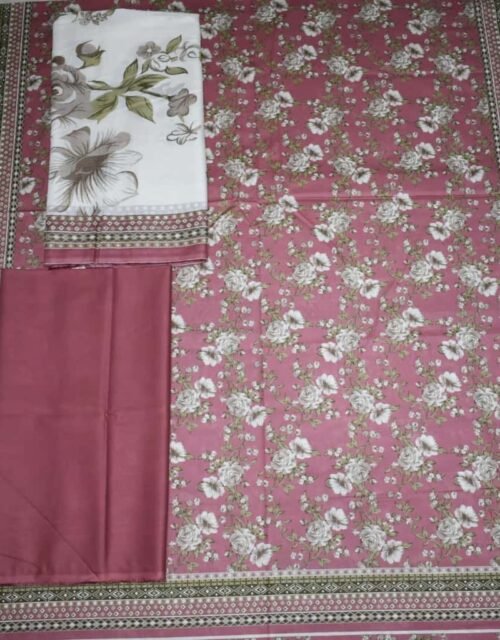 Bin Saeed Unstitched Digital Printed Mid-Summer Cambric Collection - D30