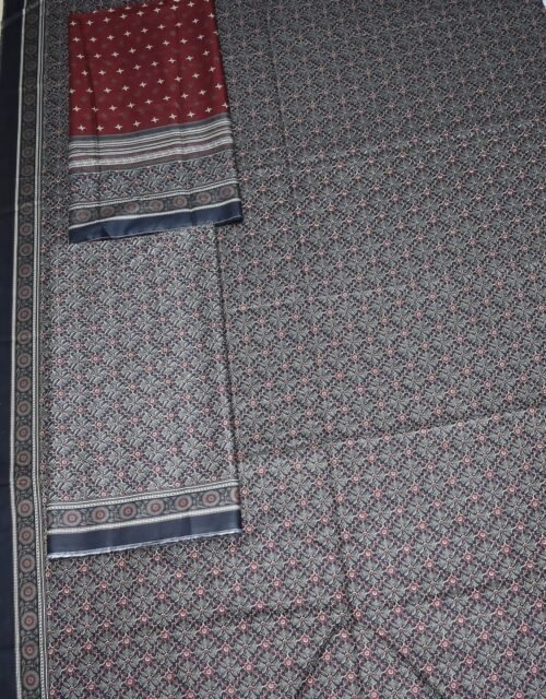 Bin Saeed Unstitched Digital Printed Mid-Summer Cambric Collection - D12