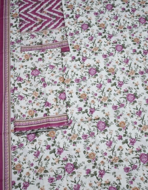 Bin Saeed Unstitched Digital Printed Mid-Summer Cambric Collection - D13
