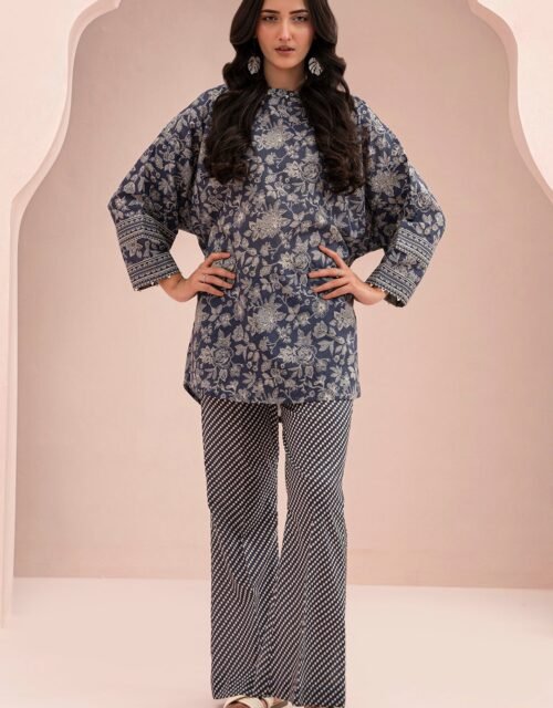 Zellbury Unstitched 2 Piece Printed Lawn Collection'2025 ( SHIRT SHALWAR)- D53 (WUS25X20556)