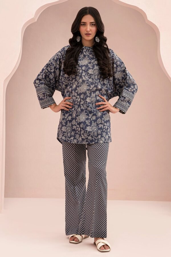 Zellbury Unstitched 2 Piece Printed Lawn Collection'2025 ( SHIRT SHALWAR)- D53 (WUS25X20556)