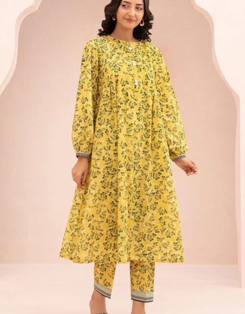 Zellbury Unstitched 2 Piece Printed Lawn Collection'2025 ( SHIRT SHALWAR)- D55 (WUS25X20633)
