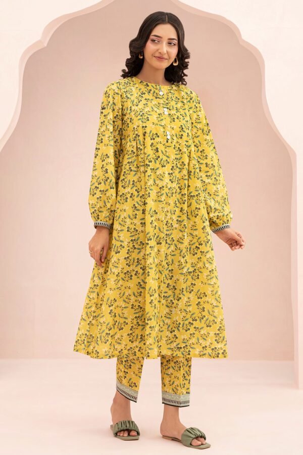 Zellbury Unstitched 2 Piece Printed Lawn Collection'2025 ( SHIRT SHALWAR)- D55 (WUS25X20633)