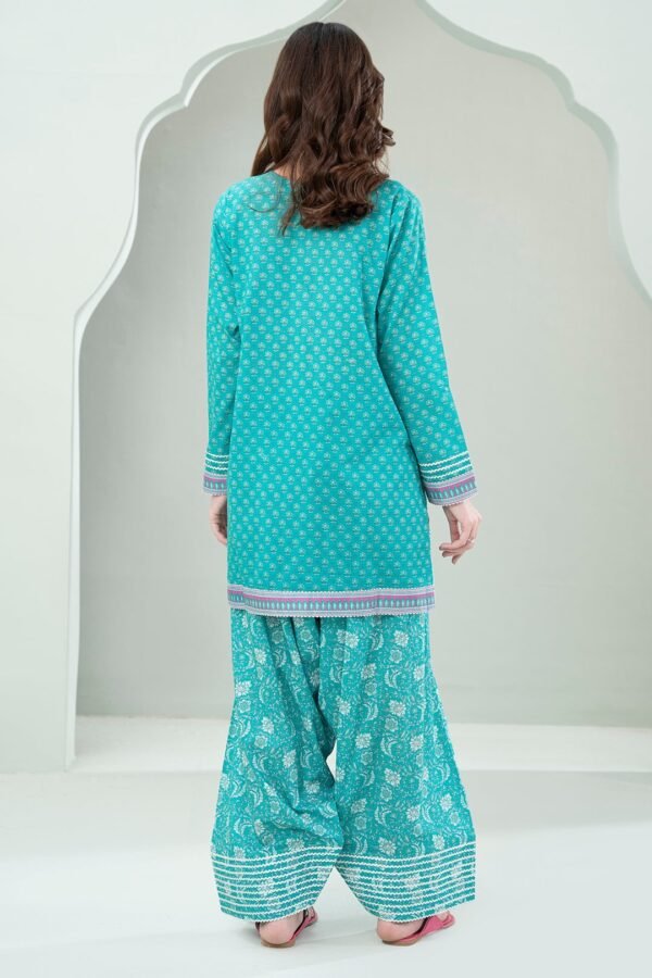 Zellbury Unstitched 2 Piece Printed Lawn Collection'2025 ( SHIRT SHALWAR)- D57 (WUS25X20413) - Image 2