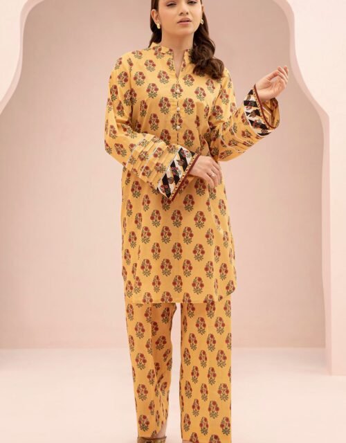 Zellbury Unstitched 2 Piece Printed Lawn Collection'2025 ( SHIRT SHALWAR)- D58 (WUS25X20557)