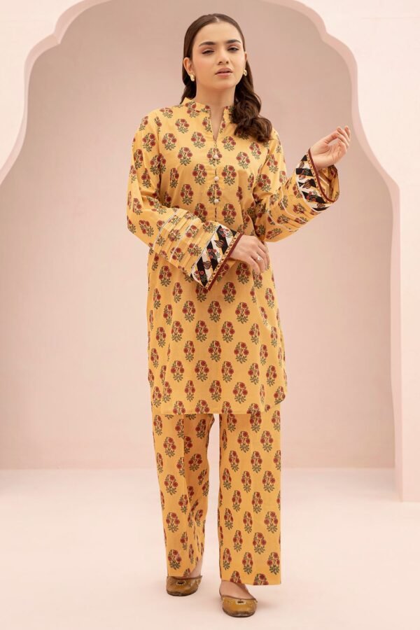 Zellbury Unstitched 2 Piece Printed Lawn Collection'2025 ( SHIRT SHALWAR)- D58 (WUS25X20557)