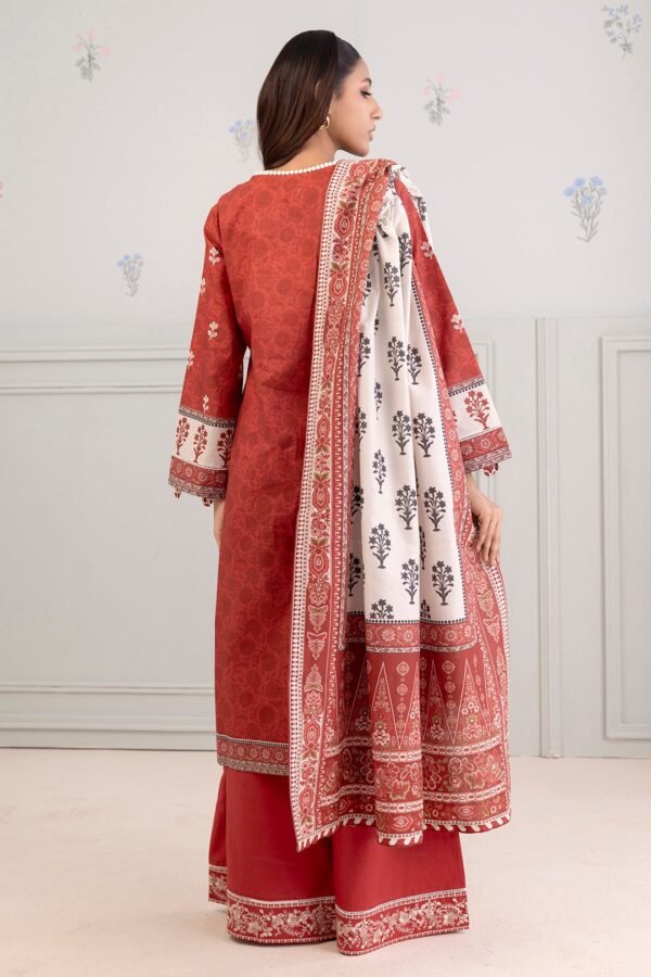 Zellbury Unstitched 3 Piece Embroidered Lawn Collection'2025 - D44 (WUS25E30344) - Image 2