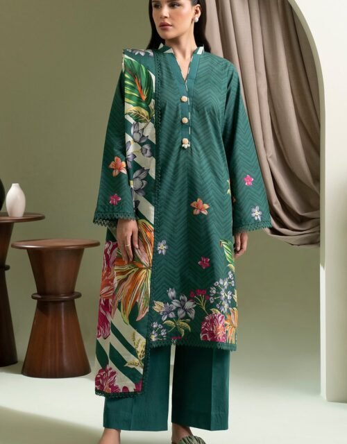 Zellbury Unstitched 3 Piece Printed Lawn Collection'2025 - D106 (WUS25X30508)