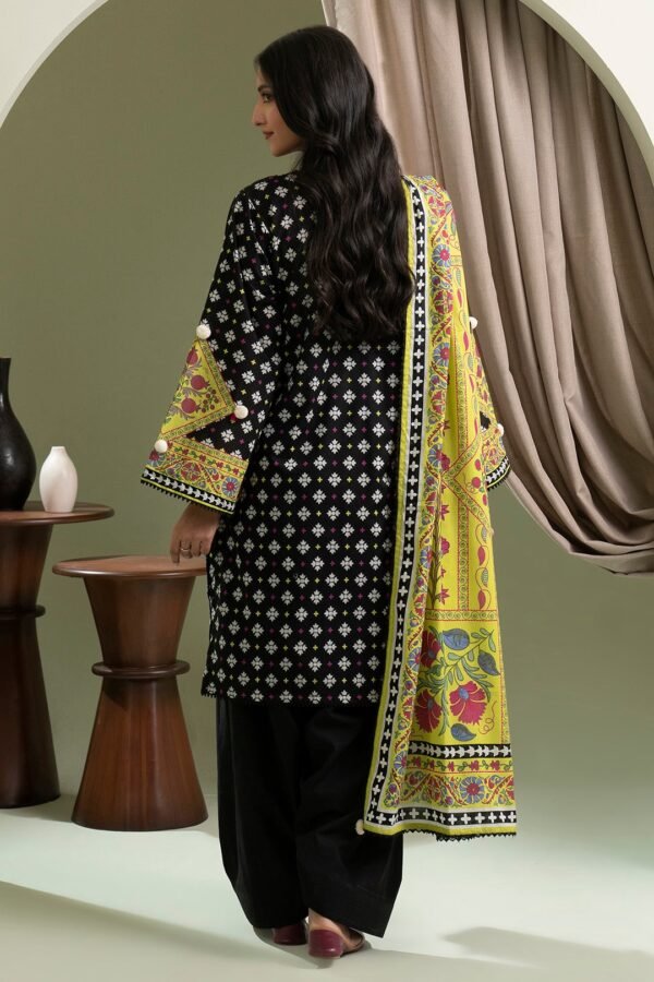 Zellbury Unstitched 3 Piece Printed Lawn Collection'2025 - D108 (WUS25X30511) - Image 2