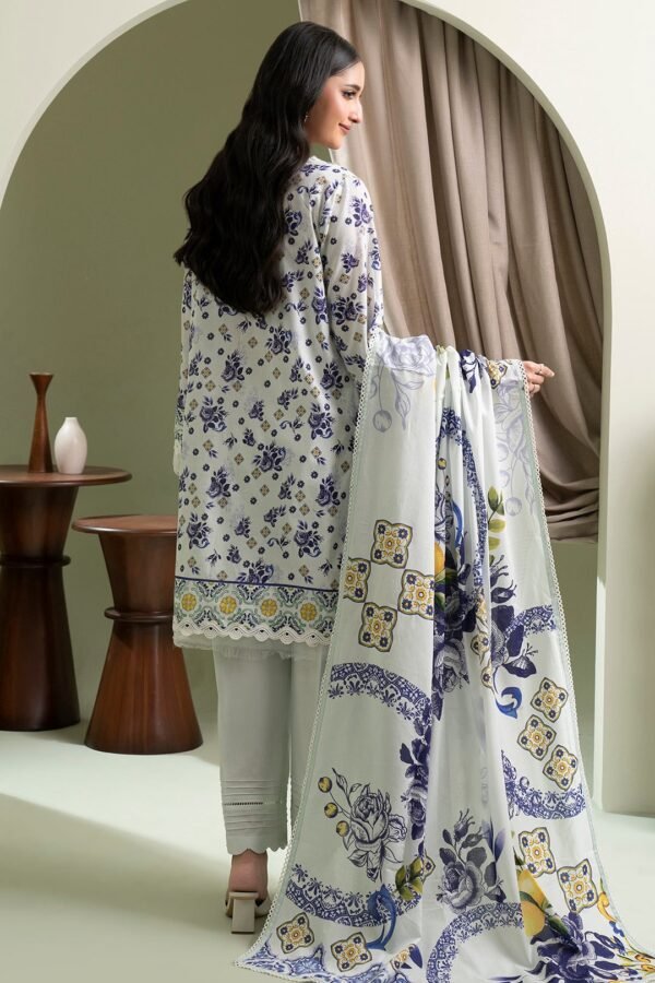 Zellbury Unstitched 3 Piece Printed Lawn Collection'2025 - D110 (WUS25X30509) - Image 2