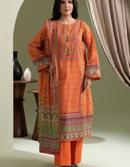 Zellbury Unstitched 3 Piece Printed Lawn Collection'2025 - D111 (WUS25X30445)