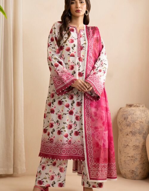 Zellbury Unstitched 3 Piece Printed Lawn Collection'2025 - D112 (WUS25X30668)