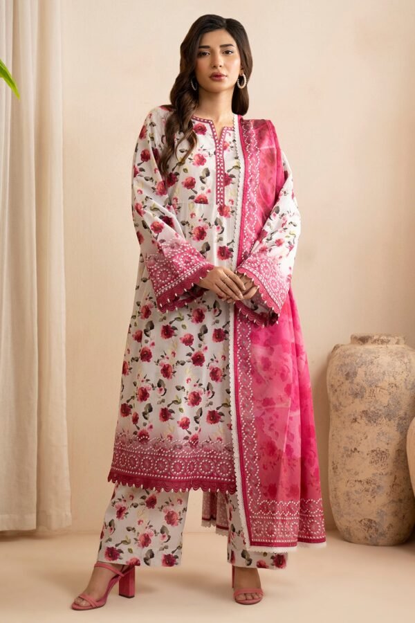 Zellbury Unstitched 3 Piece Printed Lawn Collection'2025 - D112 (WUS25X30668)